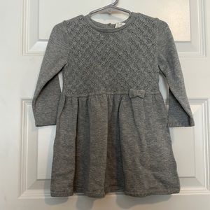 H&M Fine-knit cotton dress Baby Girl - Size 9-12 MONTHS
